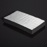 Rubber thermal insulation sheet with aluminum